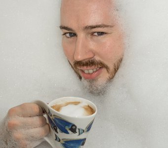 Coffee and bath all together