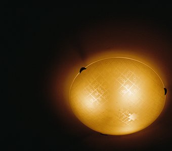 Лампа с пазлом