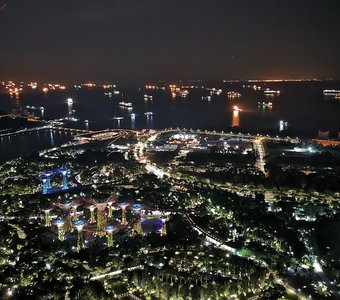 Ночной Сингапур