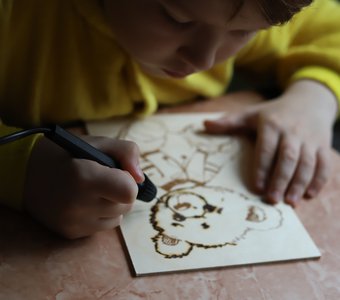 Cынуля в творческом процессе