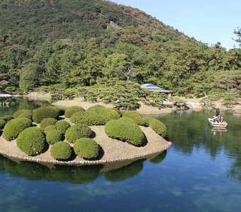 Парк Рицурин Коен в городе Такамацу