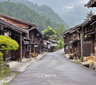 Tsumago-juku летом