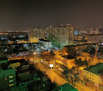 Ночной Краснодар