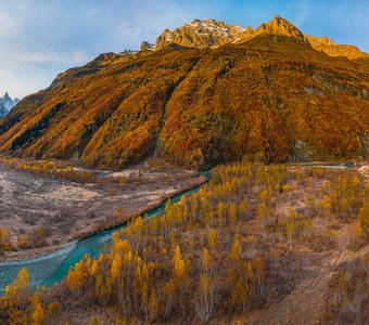 Осенняя река Клухор