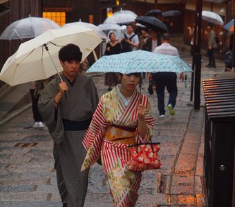 Дождь в Киото
