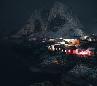 Деревня у моря, Норвегия