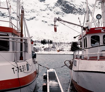 Рыбацкие лодки, Норвегия