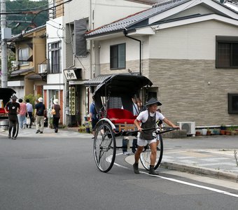 Рикши города Киото