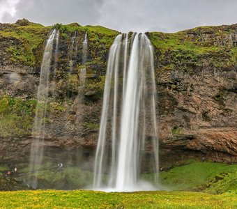 Водопад Seljalandsfoss, Исландия