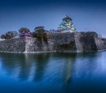 Замок в Осаке