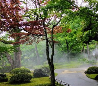 Таинственный Yushien garden
