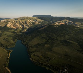 Крым, Аянское водохранилище, и Чатыр-Даг