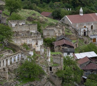 Древнее село в горах