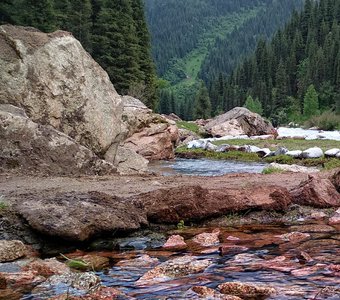 Ущелье Чон-Аксу, Тянь-Шань