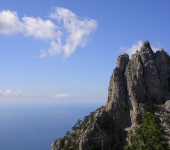 Вид с горы Ай-Петри, Крым