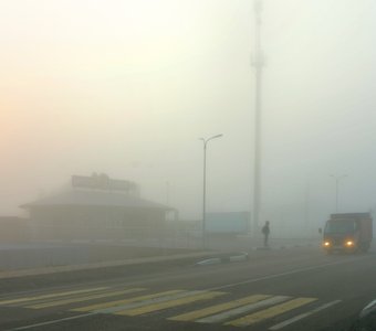Туман в местечке Шебекино