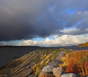 Осенний Кольский залив, Мурманская область