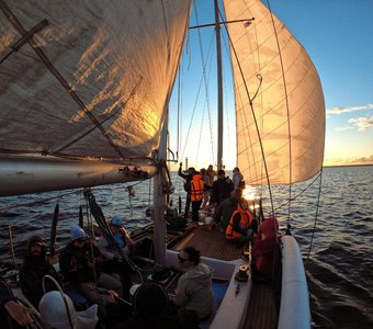 Просторы финского залива