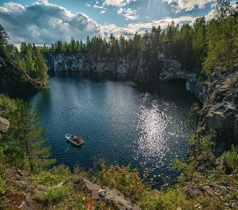 Мраморный карьер Рускеала