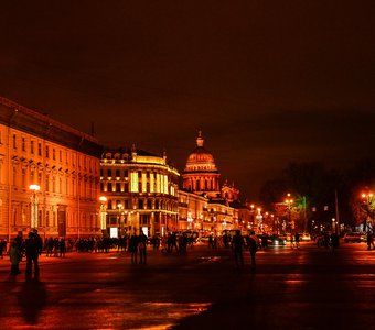 Вид на Исакиевский собор