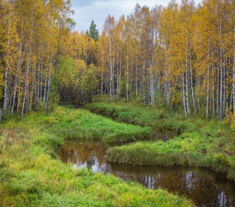 Уходящая вглубь