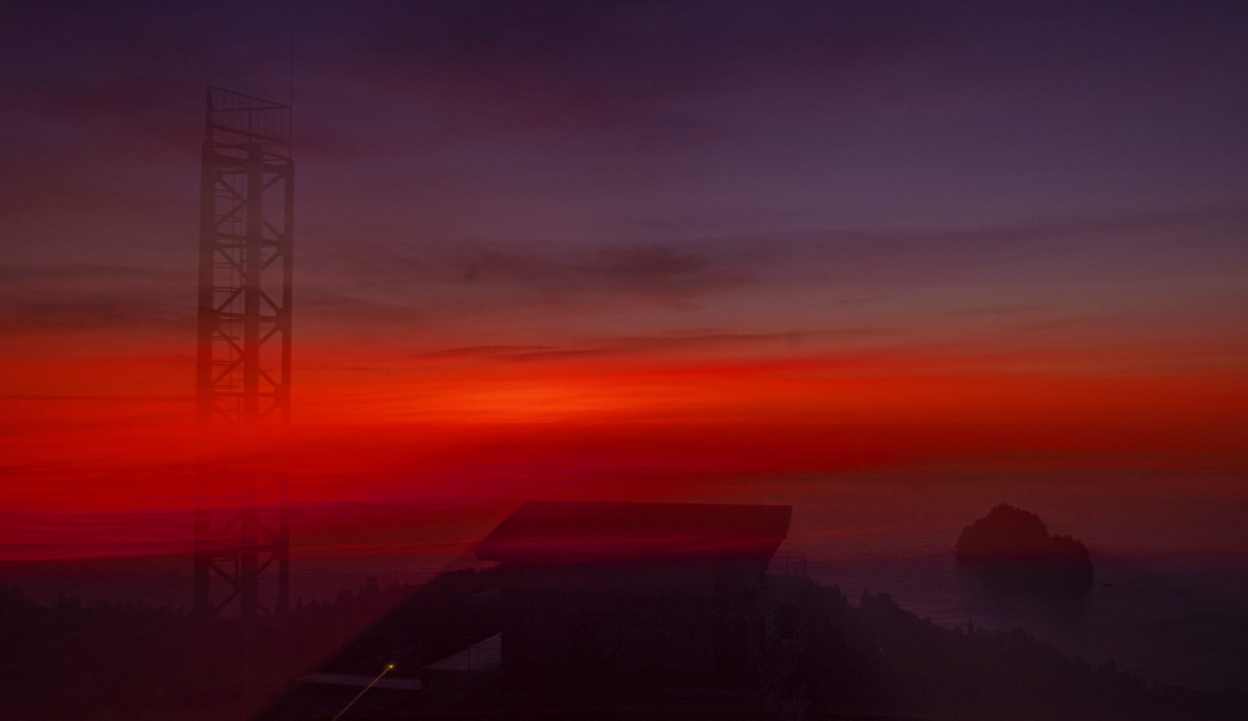 Рассвет, как бритвой по глазам