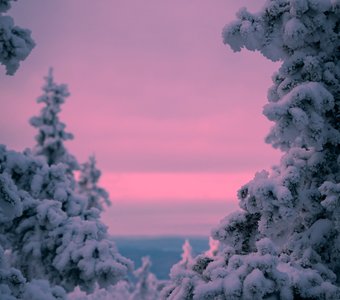 Зимний закат