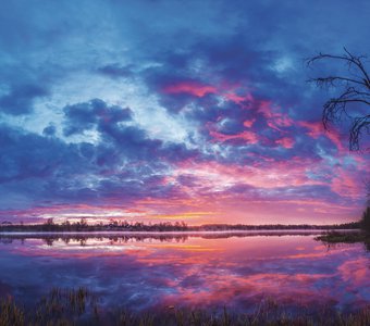 Юбилейный рассвет Национального парка "Валдайский"