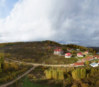 Пансионат Наследие осенью