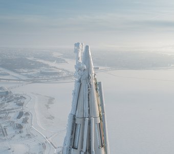 Мороз на высоте 462 метра