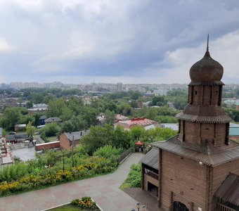 Томск с Воскресенской горы