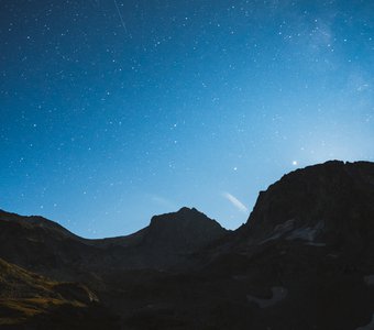 Звездное небо над Имеретинскими озерами