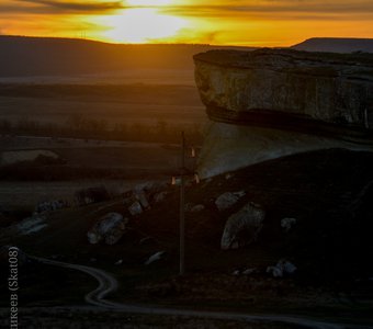 Закат над Белогорском