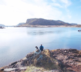Вид на Териберку
