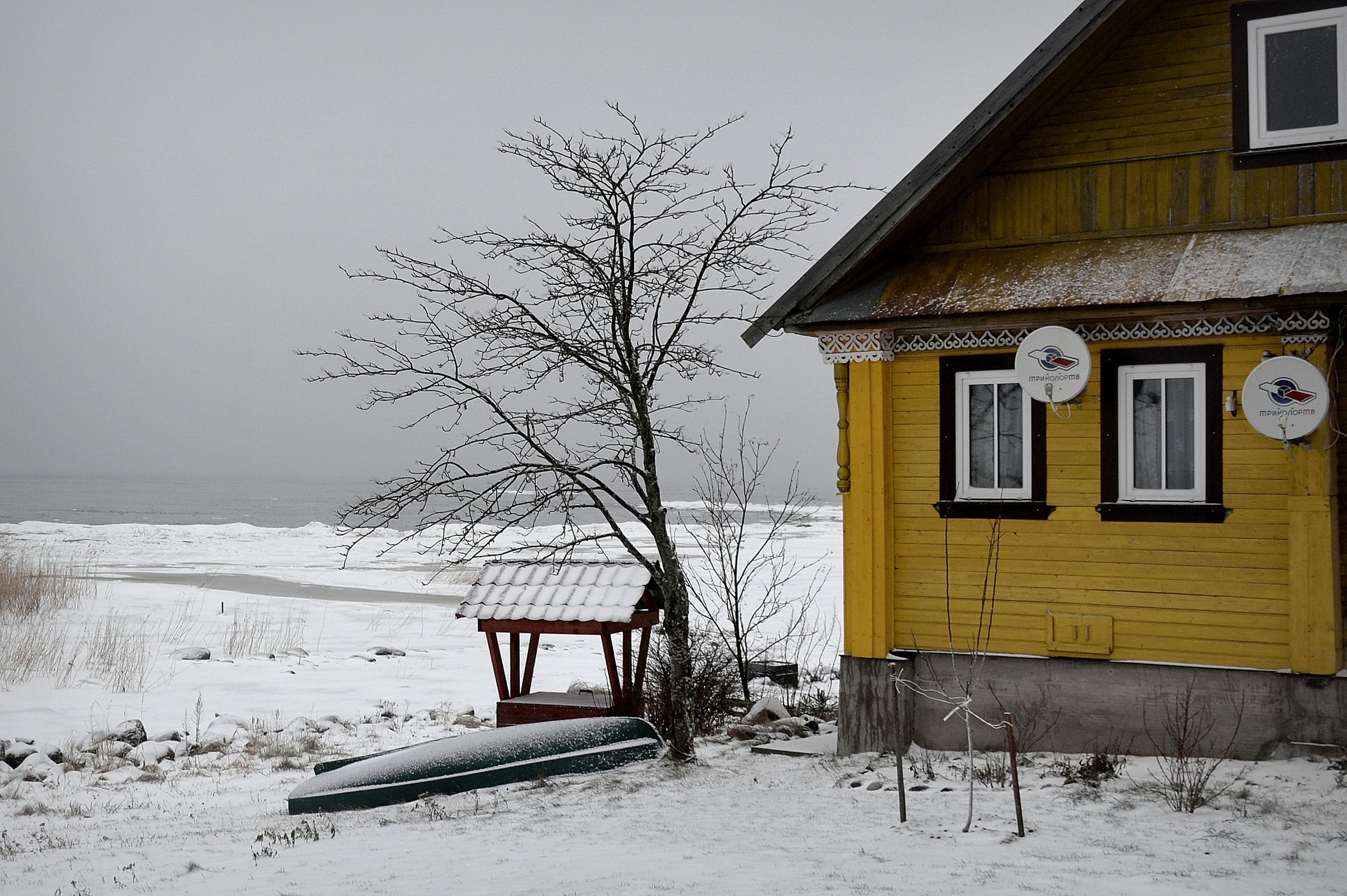 На берегу Ладоги