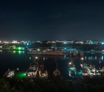 Ночь в городе моряков