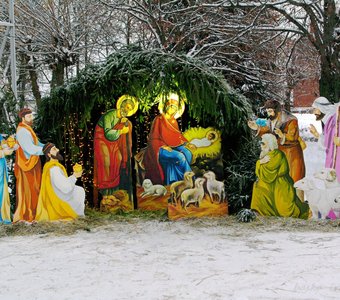 Рождественский вертеп в Рыбинске