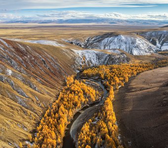 Долина реки Кызыл-Шин