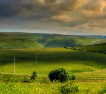 Предгорья Эльбруса. Карачаево - Черкессия.