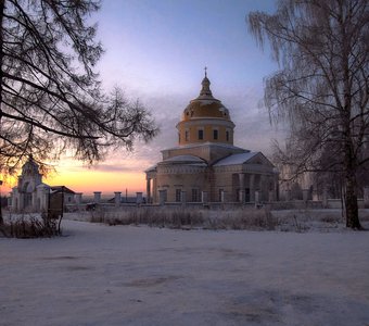 Сумерки в селе Великорецкое