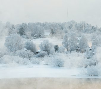 Зима на Ангаре