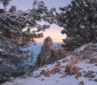 Закат на Ай-Петри