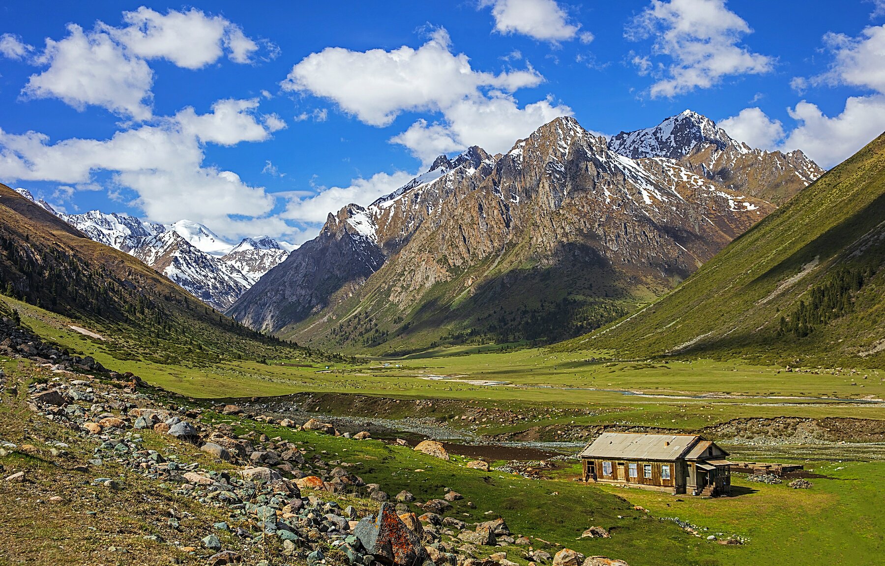 Домик в горах. Кыргызстан — Фото №1357844