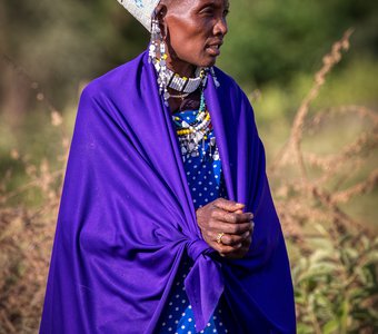 Женщина из Племени Масаи, Танзания