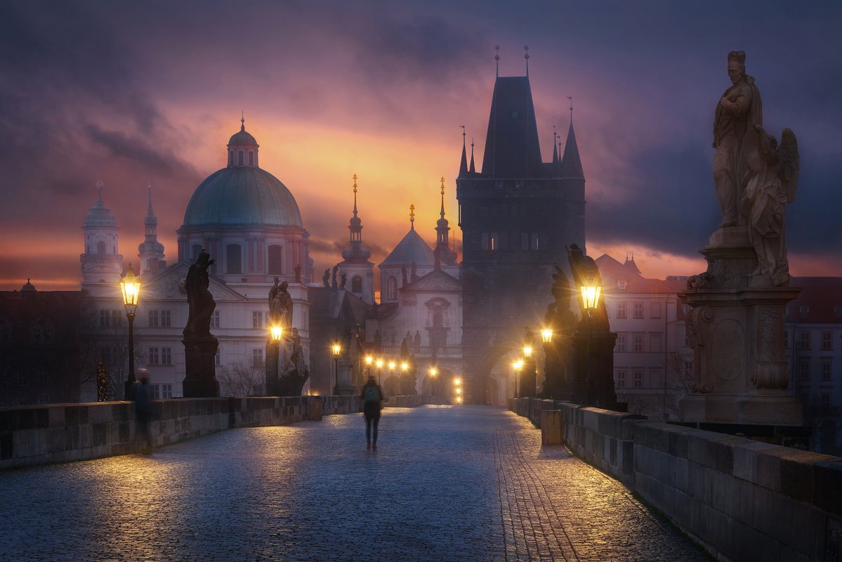 Мистическая вечерняя Прага