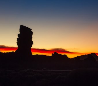 Закат в Teide