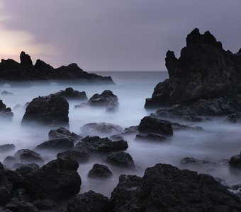 Вечерние волны на Тенерифе