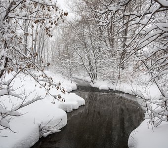 Зимняя речка