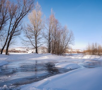 Теплый зимний день