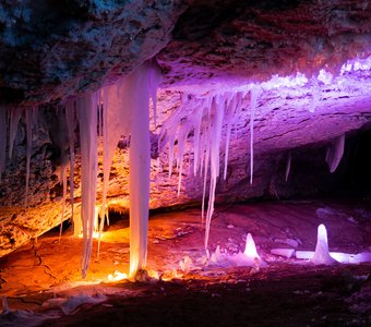 Подземные красоты Пинежский пещер